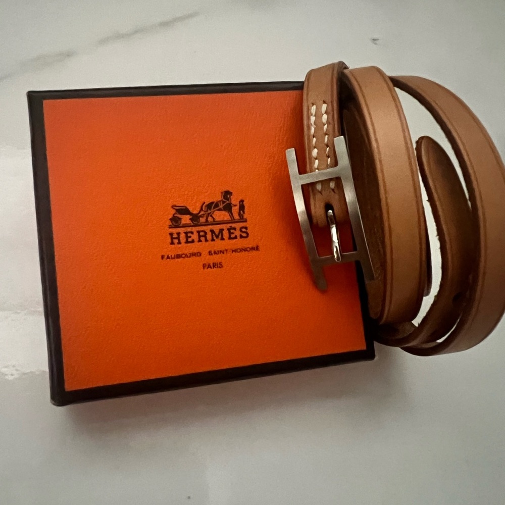 Hermes Leather Bracelet